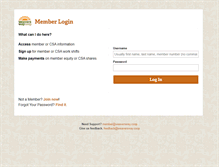 Tablet Screenshot of members.weaversway.coop